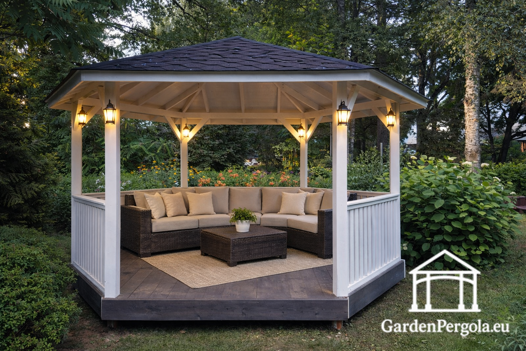 Enkelt att s&auml;tta upp, enkelt att best&auml;lla, p&aring;litligt i m&aring;nga &aring;r! - garden gazebo pergola