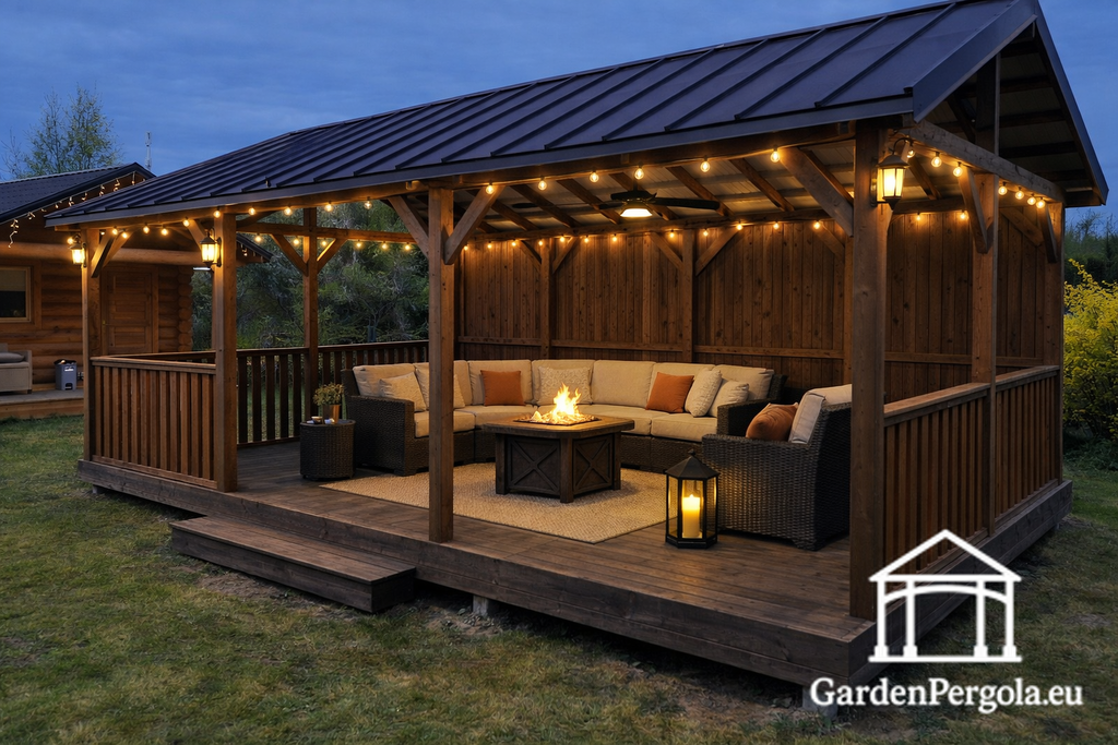 Vacker Tr&auml;dg&aring;rd. Vackert Liv. - garden gazebo pergola