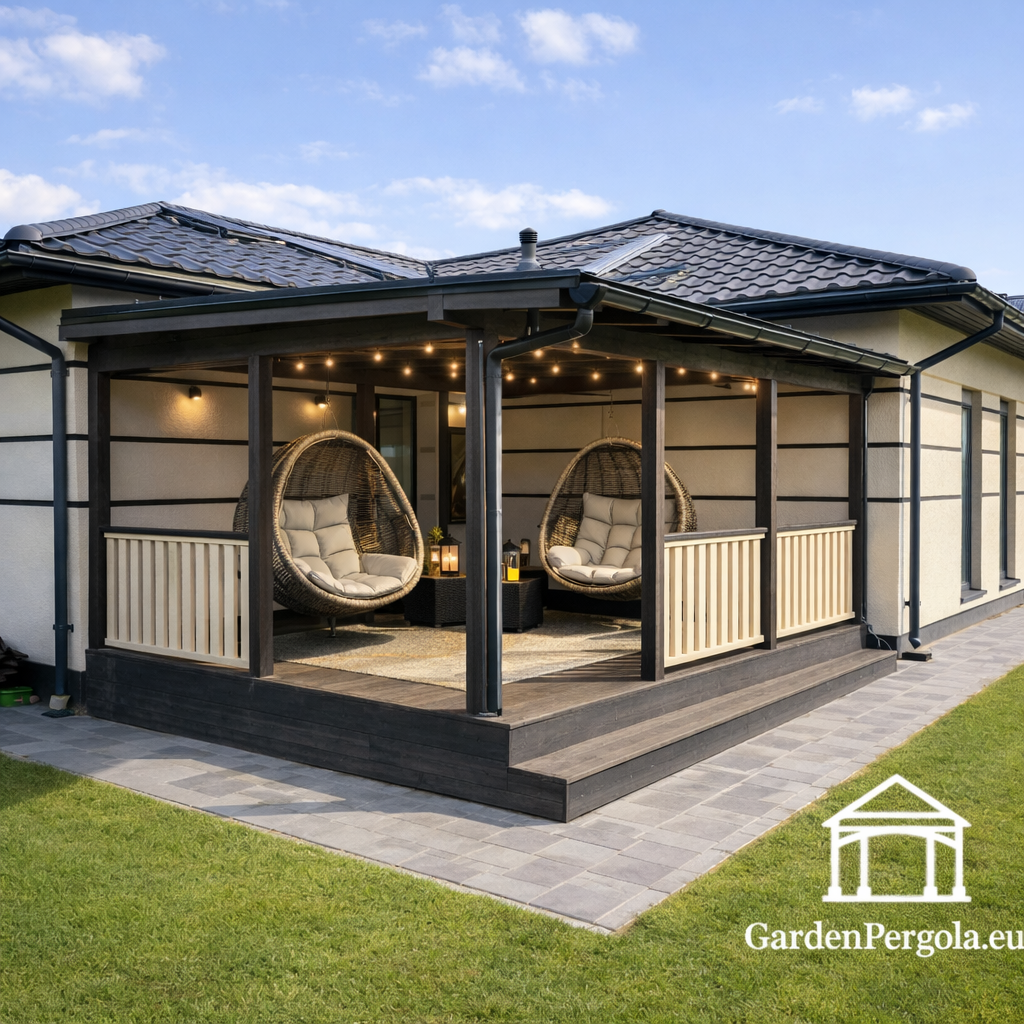 Mēs izgatavojam izturīgas un skaistas lapenes - garden gazebo pergola