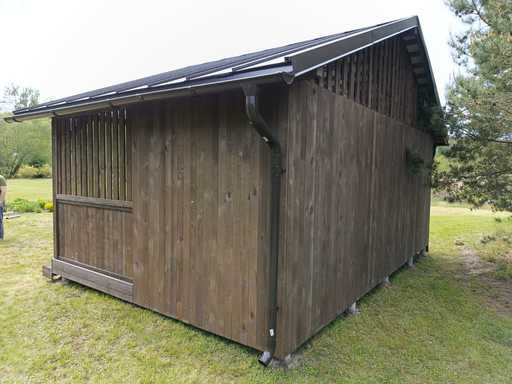 Custom garden canopy 4 m x 5 m