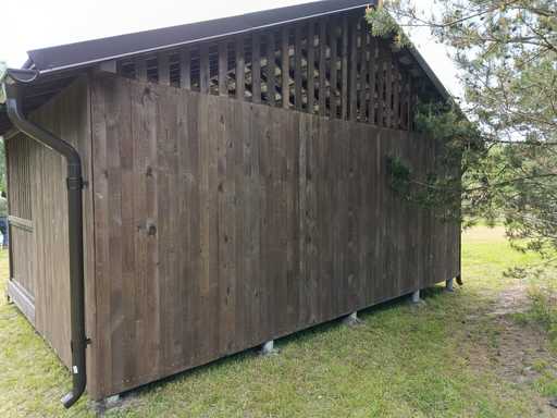 Custom garden canopy 4 m x 5 m