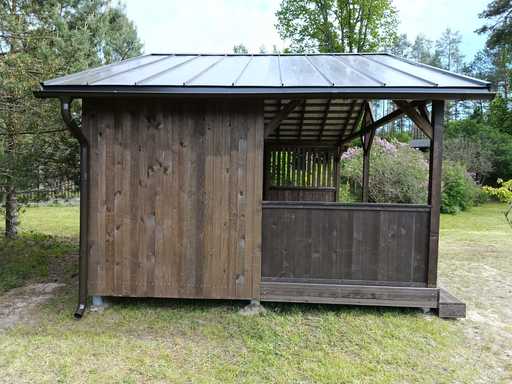Custom garden canopy 4 m x 5 m