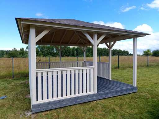 4x4,5m Gartenpavillon - 4
