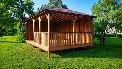 How to Prepare the Ground for a Wooden Gazebo