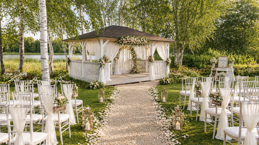 Quickly Assembled Wooden Canopy for Weddings – What Do You Need?